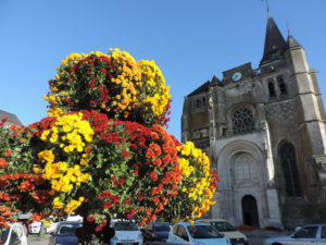 Une ville à trois fleurs