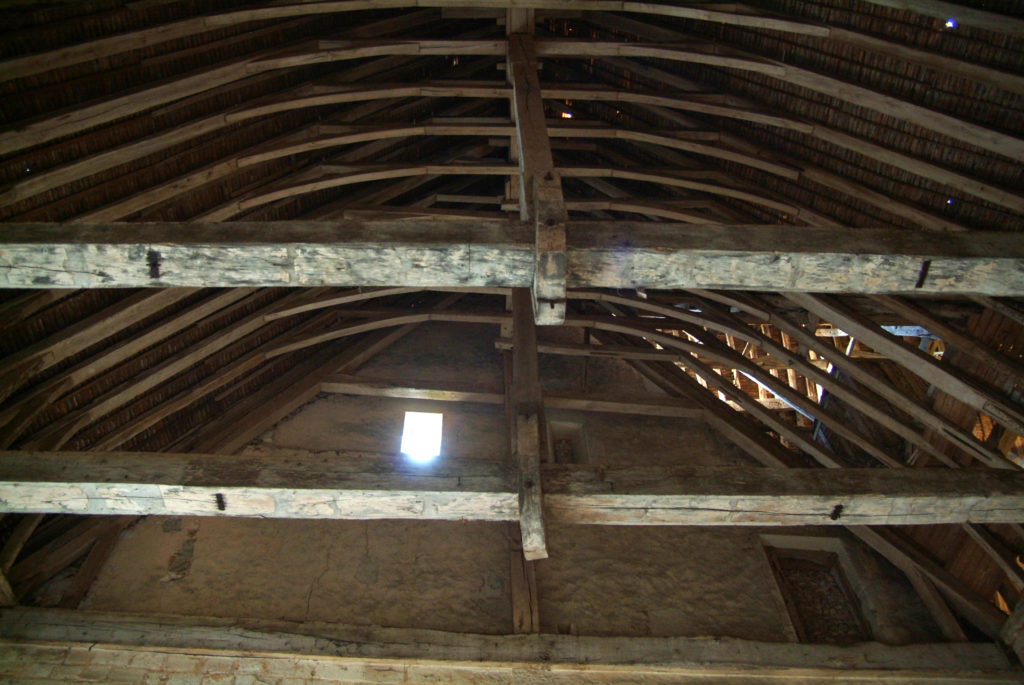 Charpente salle des préaux